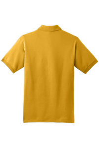 220-280gsm สำหรับผู้ชายน้ำหนักมากโลโก้ออกแบบได้ตามต้องการเสื้อยืดโปโลชุดเล่นกอล์ฟเป็นมิตรกับสิ่งแวดล้อมแนวสตรีทแบบถักสไตล์ลำลองคุณภาพสูง - Product Image 5