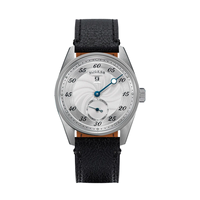 Montre mécanique automatique classique de haute qualité Sugess, livraison gratuite, 5 ATM, acier inoxydable ST1721, vintage, pour homme, en vente