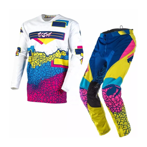 MTB Jersey y pantalones para ciclismo de montaña Racing Combo Suit Ropa deportiva para motocicleta y Auto Racing MTB Set Kits - Product Image 6