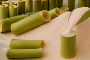 9X polvo de sal de bambú púrpura tostado alcalino Premium forma sólida culinaria y terapéutica exportación a granel desde la India caja de bolsas empaquetadas - Product Image 6