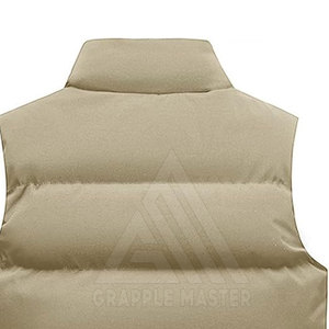 โลโก้ที่กําหนดเองคุณภาพสูงลงเสื้อกั๊กปักเป้าเสื้อกั๊กกันลมน้ําหนักเบาพร้อมกระเป๋า - Product Image 5