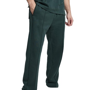 Nouveau design OEM Pantalon de jogging pour homme, coupe ample, grande taille, long, en coton molletonné épais et respirant, chaud pour l'hiver, pour la gym - Product Image 2