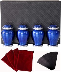 Urnas de cremación de recuerdo de aluminio 100% de calidad superior de nuevo diseño de precio barato de proveedor indio - Product Image 1