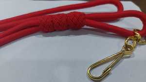 Cordones de metal con nudo de espada azul dorado de longitud personalizada para prendas de vestir y textiles para el hogar alambre ceremonial trenzado con acabado recubierto - Product Image 4