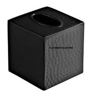 Boîte à mouchoirs et serviettes en métal de meilleure qualité décorative en perles de cristal boîte à mouchoirs de bureau et d'utilisation à domicile de vente chaude - Product Image 2