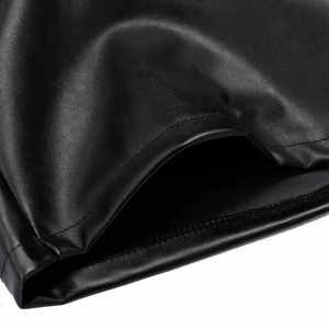 Men's Knee Length <b>Shorts</b> 2024 Genuine Leather <b>Shorts</b> for Men Custom Logo <b>Cool</b> and Breathable Slim Fit <b>Shorts</b> for Men - Product Image 3