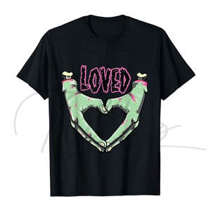 Camiseta de Hombre, Nuevo Estilo, Venta Caliente, Día de San Valentín, Cómoda, al por Mayor, Manga Corta, Poliéster/Algodón de Alta Calidad, Estampada - Product Image 5