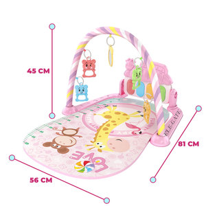 Tappetino Musicale Rosa per Pianoforte, Spessore 2 cm, in EVA Morbido, Giocattolo Educativo per Neonati, Stile Sportivo - Product Image 3