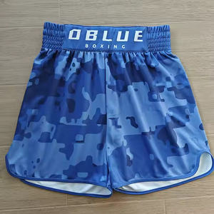 Shorts de boxe unisexes sur mesure 2025 – Coton respirant léger avec broderie 3D – Fabrication personnalisée – Meilleur prix - Product Image 5