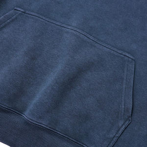 Servicio OEM de alta calidad de algodón de gran tamaño lavado ácido Sudadera con capucha peso pesado ecológico invierno cuello con capucha estilo lavado Vintage - Product Image 3