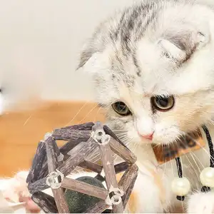 บ้านเล่นมาถึงซัพพลายเออร์ขายส่งอุปกรณ์ออกแบบใหม่บอล 2024 สุนัขแมวของเล่นแบบโต้ตอบ