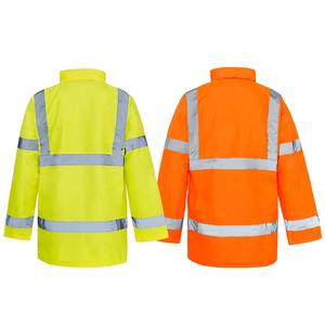 Chaqueta de Seguridad de Alta Visibilidad, Estilo Moderno, Recién Llegada, Buena Calidad, Antibacteriana, Personalizable, Ropa de Trabajo, Resistente al Viento - Product Image 4