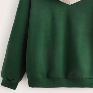 Sudadera con capucha de algodón de gran tamaño unisex con logotipo personalizado al por mayor de manga larga Pull Over sudaderas de lana de invierno para hombres - Product Image 4