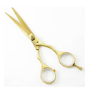 Tijeras de Peluquería Profesionales Chapadas en Oro para Estilistas, Tijeras de Peluquería Premium - Product Image 1