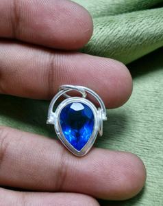 Nuevo Diseño Premium, Colgante de Plata de Ley 925 con Iolita, Piedra Azul Violeta Intenso, Claridad y Visión Interior, Joyería, Regalo, Fiesta - Product Image 4