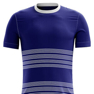Nueva Camiseta de Fútbol Personalizada de Secado Rápido para Hombre, Superventas, Económica, Morada y Negra, Uniforme de Fútbol Completo, Ropa de Fútbol, Servicio OEM - Product Image 4