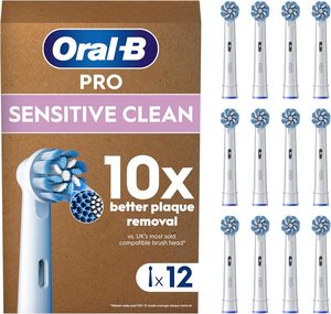Têtes de brosse à dents Oral-B Pro Cross Action, poils en nylon doux, lot de 8, utilisation en extérieur et à domicile, s'adaptent aux boîtes aux lettres, adultes - Product Image 1
