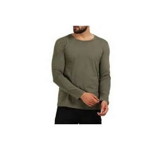 Camiseta personalizada OEM ODM para hombre, camiseta de manga larga, venta al por mayor, ropa de verano, camiseta Unisex de algodón en Stock - Product Image 6