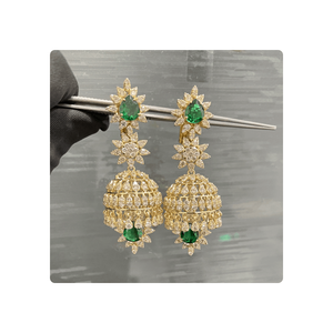 Boucles d'oreilles en diamant faites à la main pour femmes de créateur Unique 6ct naturel VS qualité SI diamants bijoux de mode pour les mariages et les fêtes - Product Image 6