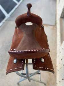 Selle de baril d'huile légère de haute qualité selle d'équitation occidentale selle de dressage western pour chevaux cavalier Portable - Product Image 4