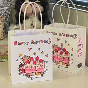 Bolsa de papel kraft vietnamita personalizada al por mayor con logotipo, embalaje de regalo y comida desechable con asa - Product Image 5