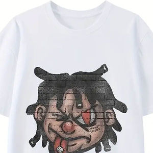 T-shirt en toile 100% coton à impression numérique personnalisée pour hommes, impression numérique DTG, haute qualité, respirant, décontracté, coupe ample, manches courtes, uni - Product Image 6