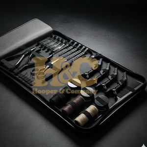Kit de Herramientas Profesionales de Acero Inoxidable de Grado Quirúrgico HOOPER COMPANY, Alicates para Extensiones de Cabello con Cinta Adhesiva - Product Image 1