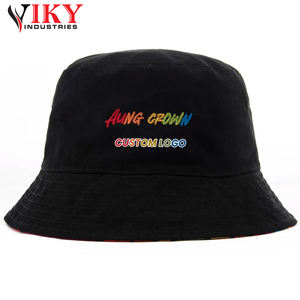 Buen vendedor, calidad superior, multicolor, venta al por mayor, sombreros de cubo bordados de doble cara de VIKY INDUSTRIES - Product Image 4