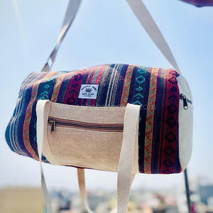 Sac pochette en chanvre Sac en chanvre écologique fait à la main avec fermeture éclair Sac en toile de chanvre du fabricant indien - Product Image 6