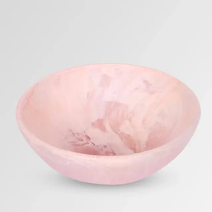 Bol de service en résine pour dîner de mariage royal, bol à salade en résine de qualité supérieure, bol à salade en résine personnalisé, bol décoratif en résine pour aliments - Product Image 5