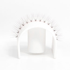 Extensiones de Pestañas de Fibra PBT Coreana Pre-Adheridas con Pegamento, Tipo Mink, Coloridas, Hechas a Mano, Punta Puntiaguda, Curvatura CC, 4-25mm, ¡Gran Venta! - Product Image 1