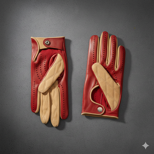 Nouveauté Gants de conduite en cuir tendance pour femmes, très tendance, prix abordable, adhérence parfaite, respirant, style luxueux - Product Image 2