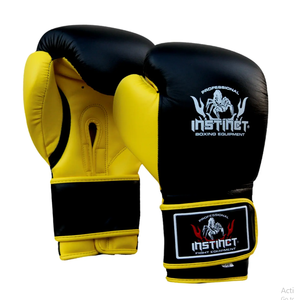 Guantes de Boxeo de Entrenamiento Profesionales de Nuevo Diseño, de Primera Calidad, Resistentes al Agua, Transpirables, con Agarre de Cuero Genuino y Acolchado Extra - Product Image 1