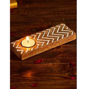 Bocaux à bougies en bois pour la maison décorative et l'utilisation de mariage à faible coût - Product Image 1