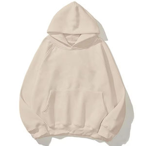 Venta al por mayor con capucha Casual Streetwear Drop Shoulder transpirable Eco-friendly de punto de poliéster/algodón forrado verano sudaderas con capucha para - Product Image 1