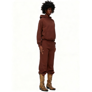 Ropa de calle personalizada, Sudadera con capucha de algodón pesado, jersey de gran tamaño, sudadera de lana unisex, envío directo, fabricante de ropa OEM - Product Image 4