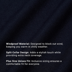 Venta al por mayor de sudaderas unisex de gran tamaño con cuello vuelto sostenibles, perfectas para el clima frío, sudaderas de ajuste cómodo - Product Image 5