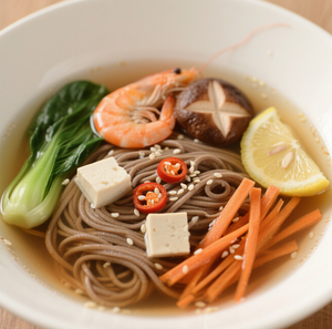 Nouilles de sarrasin pur en gros Htfoodie, halal, végétaliennes, à base de plantes, <span class=keywords><strong>soba</strong></span> en boîte, udon sans gluten, faible teneur en glucides, frites, séchées, en vrac - Product Image 2