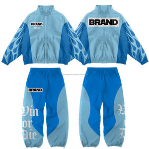 Conjunto de Pantalones Cortos y Chaqueta Cortavientos para Hombre 2025, Traje Deportivo Ligero de Nailon para Hombre, Atuendo de Verano, Trajes Cortavientos - Product Image 3