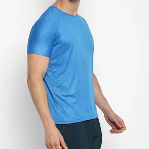 Camiseta Deportiva para Hombre, Ajuste Cómodo, Camiseta de Rendimiento para Gimnasio, Entrenamiento, Correr, Deportes y Ropa Deportiva Diaria - Product Image 4