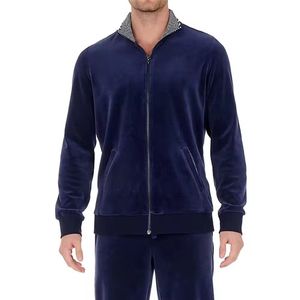 Fournisseur et fabricant OEM de vêtements de sport, survêtements en velours pour hommes, survêtement zippé, survêtement de sport en velours, survêtement de sport pas cher - Product Image 5
