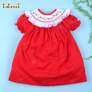 Vestido de Invierno de Lujo para Niñas Babeeni, Cuello Redondo, Diseño 3D, 100% Algodón, Corte en A, Midi, Certificado OEKO-TEX, OEM/ODM - Product Image 2