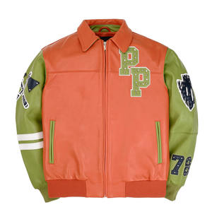 Chaqueta de Cuero Pelle Pelle para Hombre, Diseño Premium, Mejor Precio, Cuero Genuino, Resistente al Viento e Impermeable, Tinte Liso, Todas las Tallas Disponibles - Product Image 1