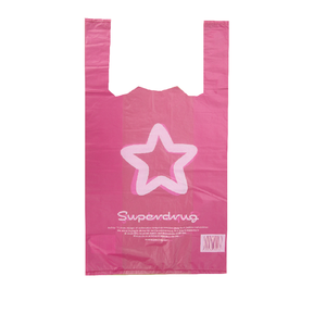 Bolsas de Camiseta al por Mayor, Impermeables, Reutilizables, de Material PP, con Cierre de Cordón, a Prueba de Olores, con Logotipo Personalizado y Tamaño a Medida - Product Image 1