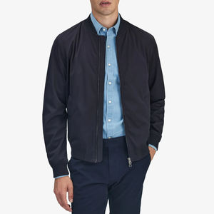 Blouson aviateur homme zippé à motif de couleur unie 100% haute qualité respirant léger chauffé haute qualité meilleur prix taille XS - Product Image 1