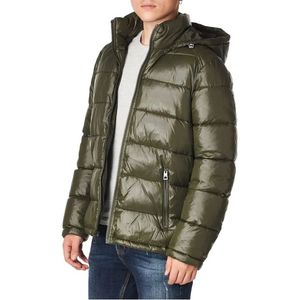 Chaquetas Acolchadas para Hombre, Chaqueta de Plumón con Capucha, Cálida para Invierno, Chaquetas de Plumón para Hombre para el Invierno - Product Image 2