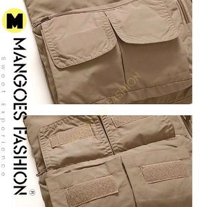 Chaleco de Construcción Reflectante de Seguridad, Alta Visibilidad ANSI Clase 2, Impermeable, de Tela Poliéster y Seda, con Logotipo y Color Personalizables para Tráfico - Product Image 2