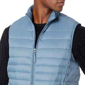 Veste matelassée pour homme, nouvelle conception, qualité supérieure, vente chaude, veste matelassée à fermeture éclair, poids lourd, pour homme - Product Image 5
