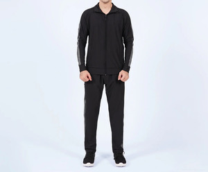 OEM logo Gym coupe ajustée uni hiver polyester coton deux pièces surdimensionné personnalisé polaire hommes survêtements survêtements hommes survêtement - Product Image 2