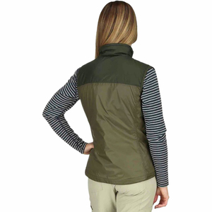 2025 nuevo estilo mujeres Puffer Bubble chaleco niñas abrigos chaquetas de invierno señoras abajo Gilet ropa cálida soporte cremallera sin mangas - Product Image 5
